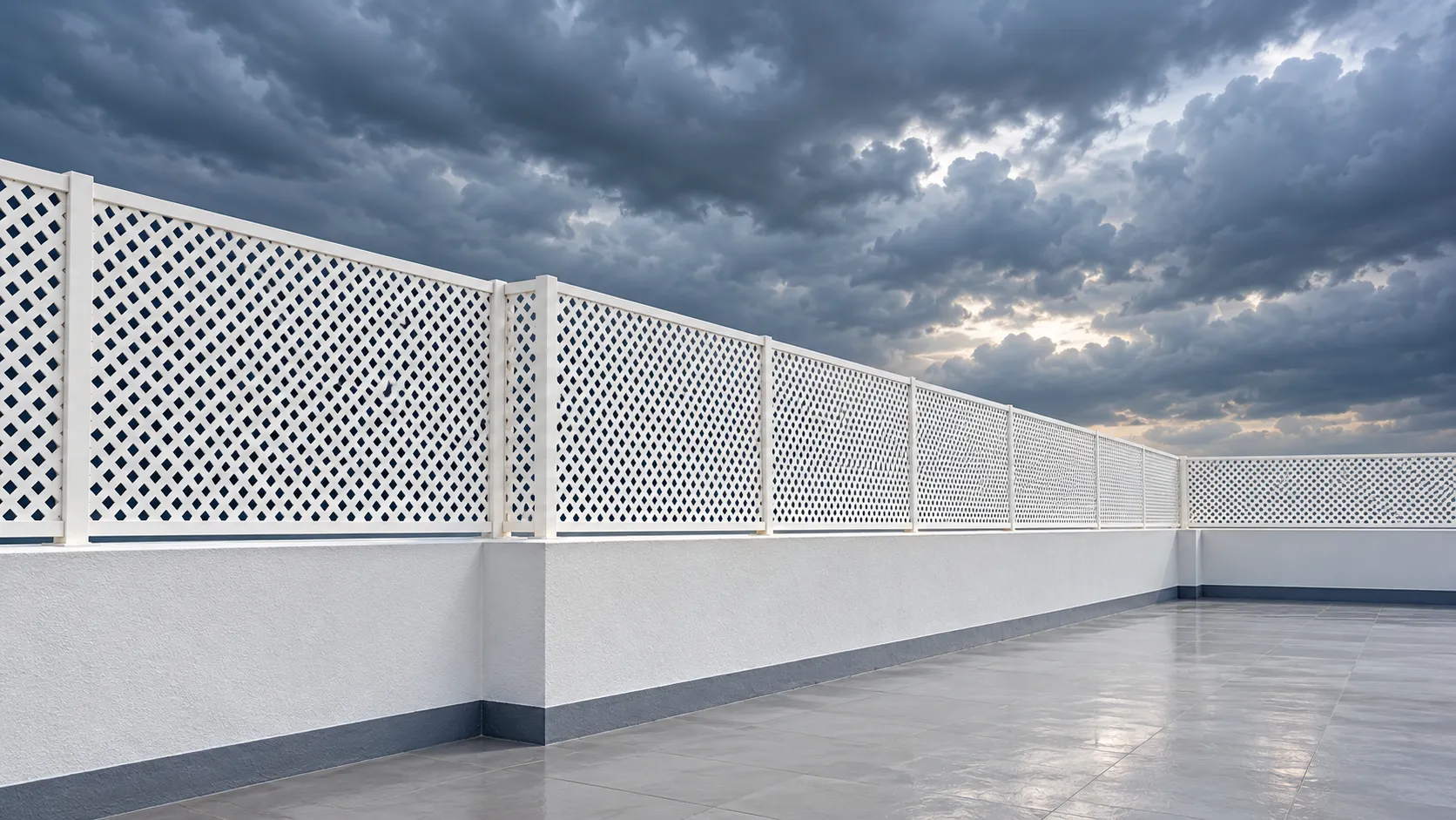 Lato Fence - A Decorative Privacy Barrier