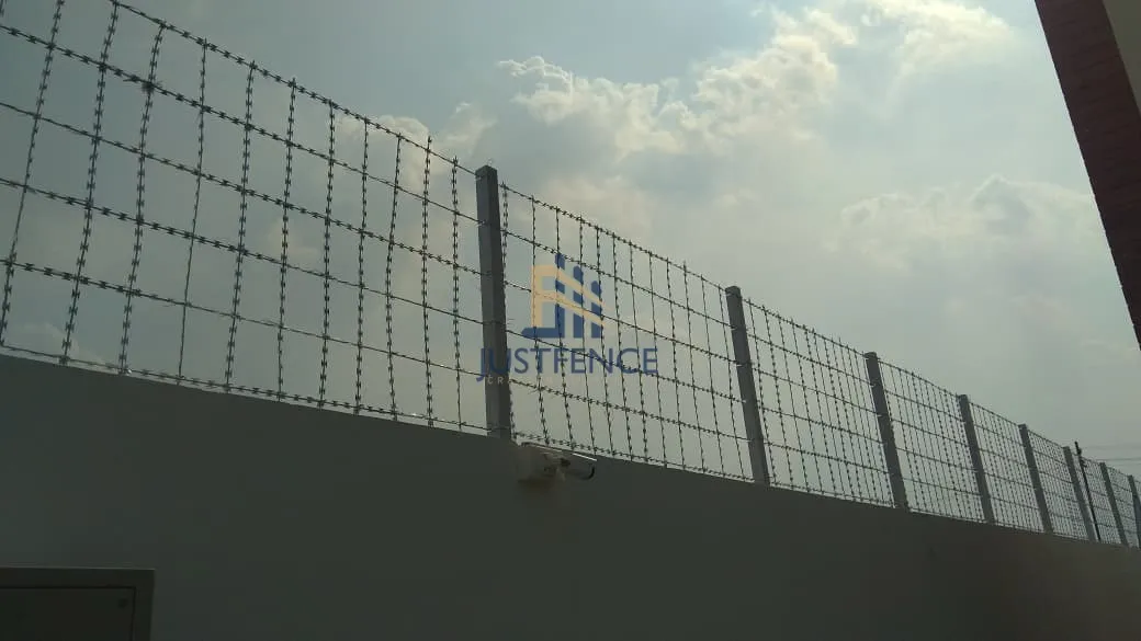 JF Razor Wire installation