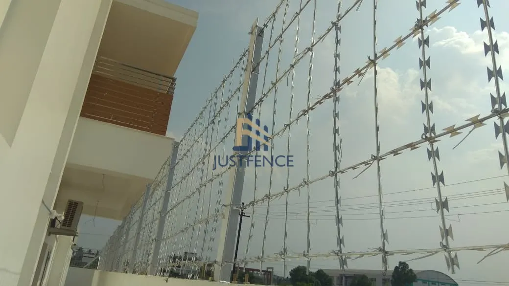 JF Razor Wire installation