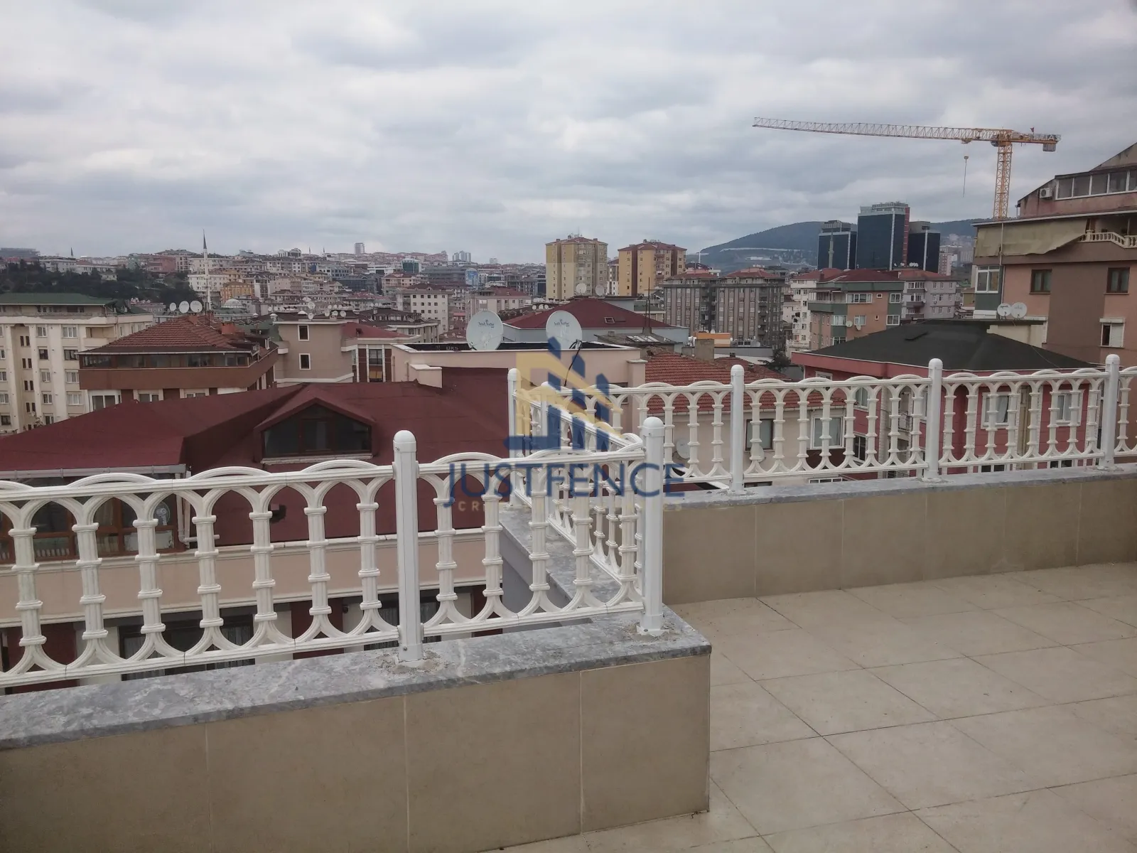 JF Antiqo Fence installation